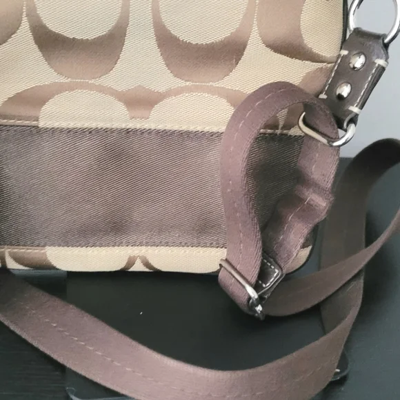 Coach Tan/Brown Crossbody Bag - Picture 2 of 8